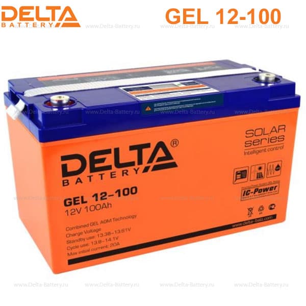 Аккумуляторная батарея Delta GEL 12-100 в Вологде